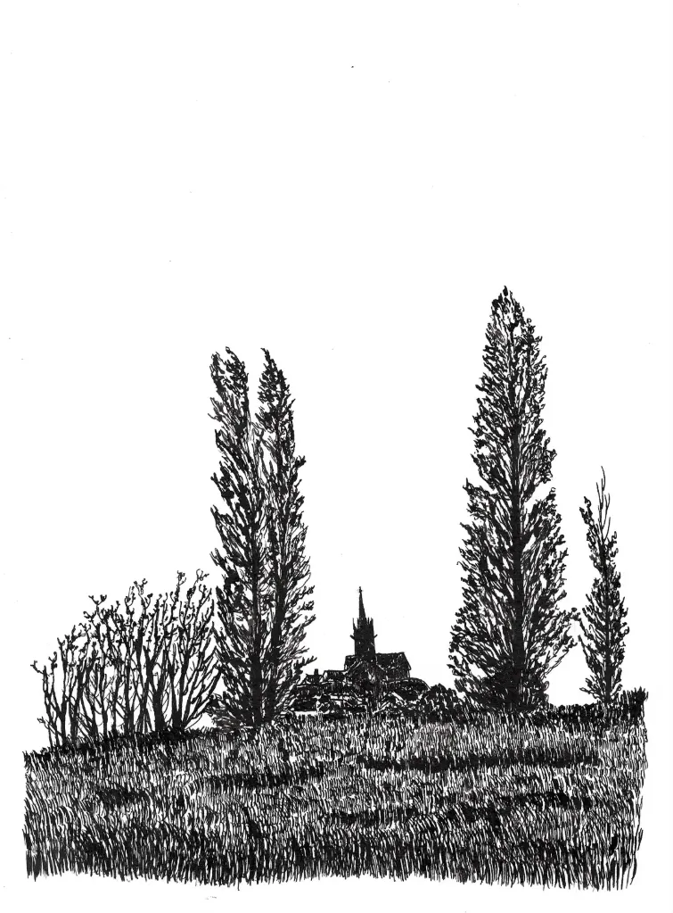 Village peupliers